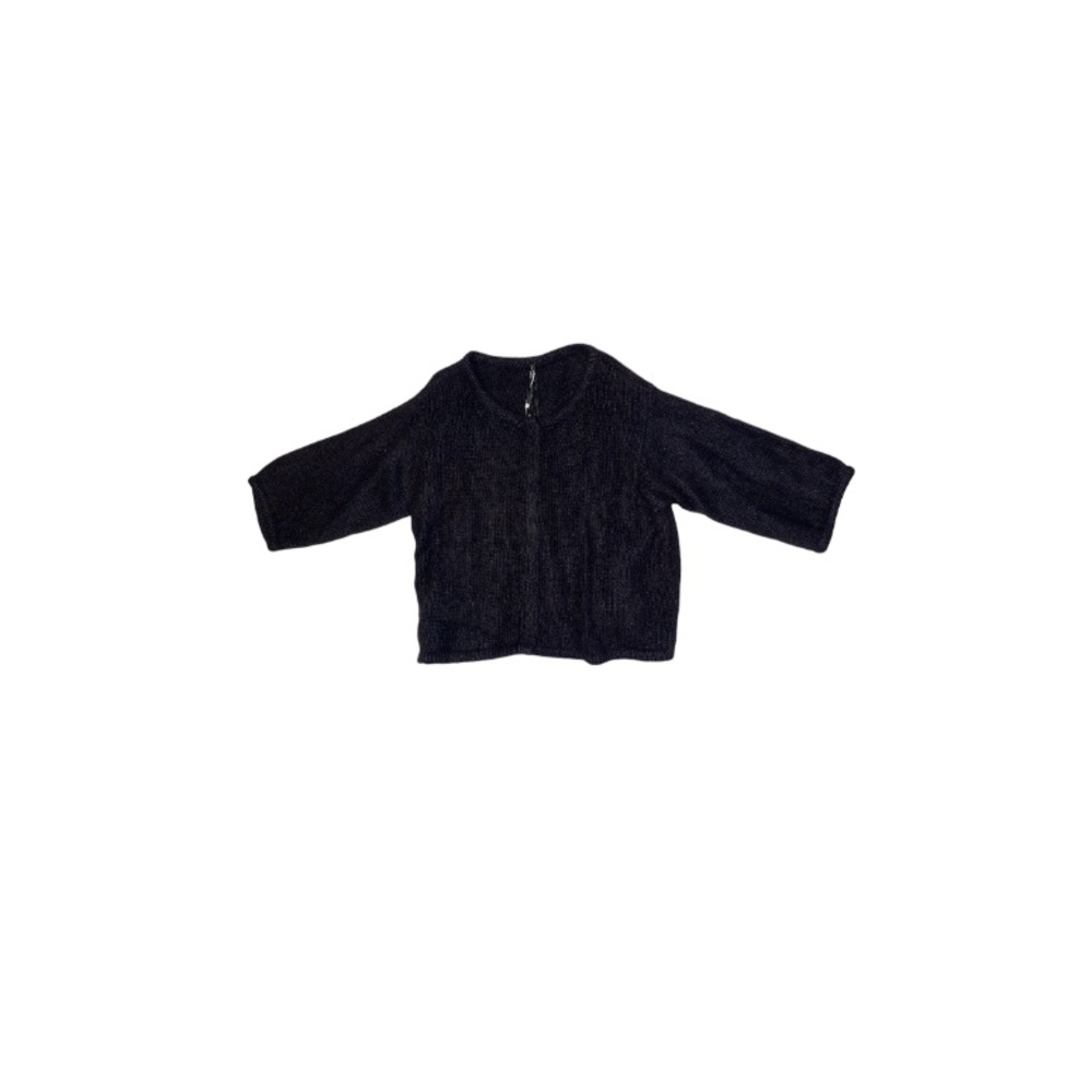 🆕 InWear “Black Ladybird” Angora Snap Cardigan Sweater - Women’s Size XL